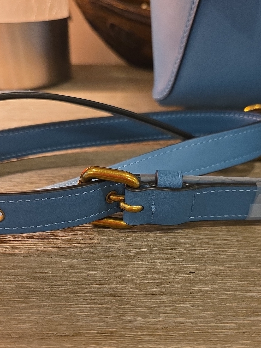 Coach 1941 Pacific Blue Courier NWT - Picture 5 of 15